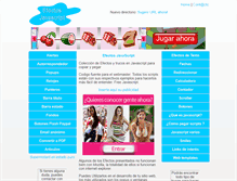 Tablet Screenshot of efectosjavascript.com